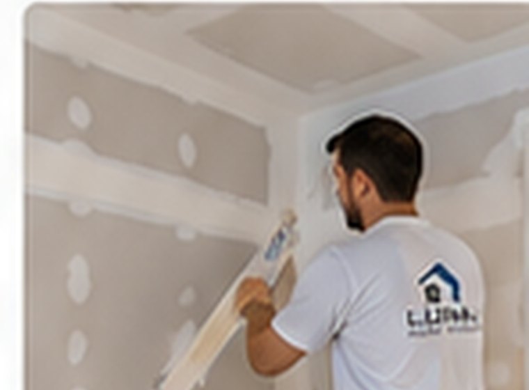 Illustrative drywall finishing work