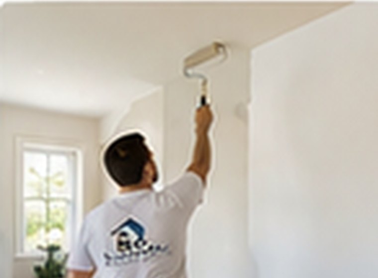 Illustrative interior painting scene